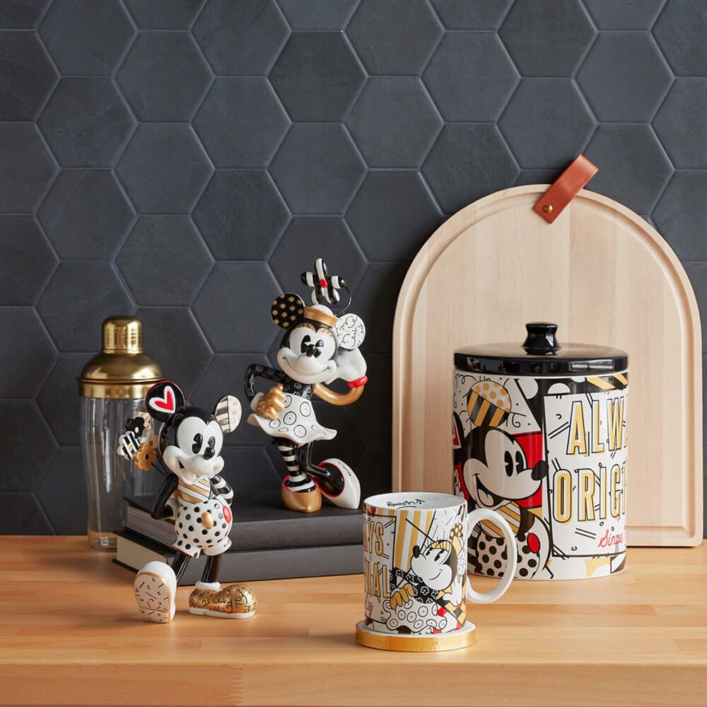 MIDAS MICKEY & MINNIE CANISTER LARGE