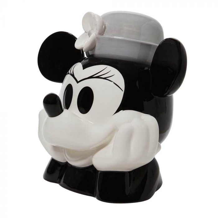 COOKIE JAR: MINNIE MOUSE BLACK & WHITE