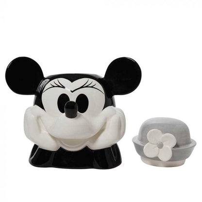 COOKIE JAR: MINNIE MOUSE BLACK & WHITE