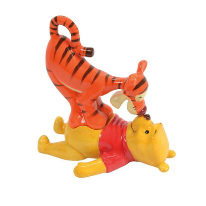 SALT & PEPPER SHAKER SET: POOH & TIGGER