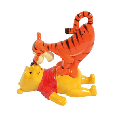 SALT & PEPPER SHAKER SET: POOH & TIGGER