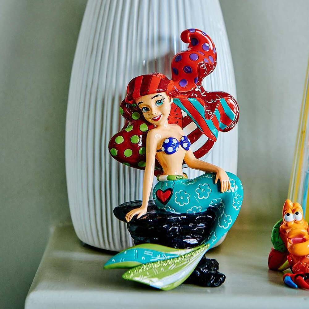 ARIEL ON ROCK LARGE FIGURINE