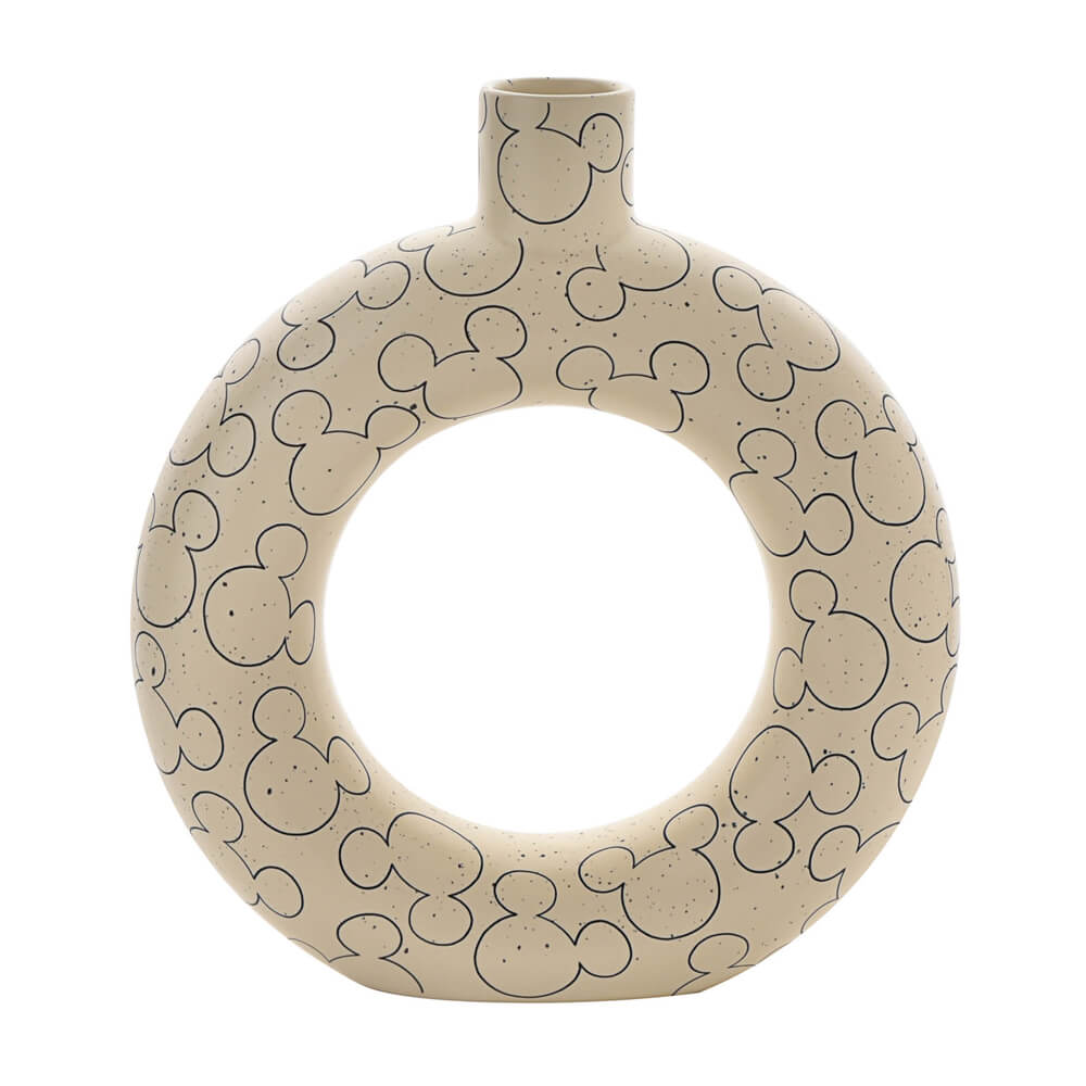 DISNEY HOME: MICKEY PATTERN CIRCLE VASE