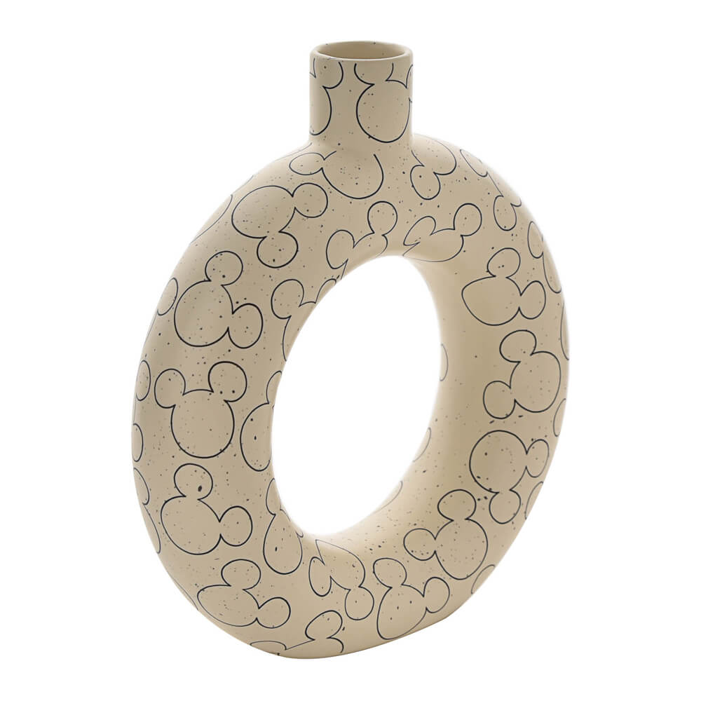 DISNEY HOME: MICKEY PATTERN CIRCLE VASE