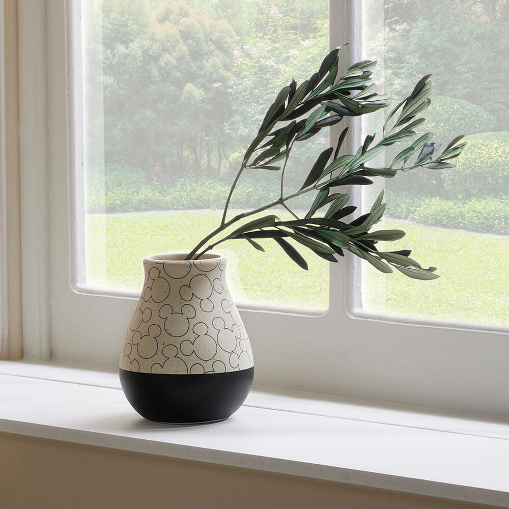 DISNEY HOME: MICKEY PATTERN DIPPED VASE