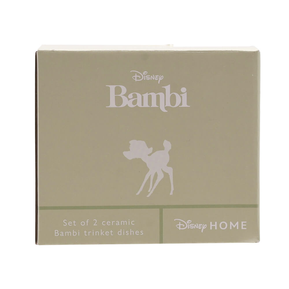 DISNEY HOME: FOREST FRIENDS SET OF 2 TRINKET DISHES