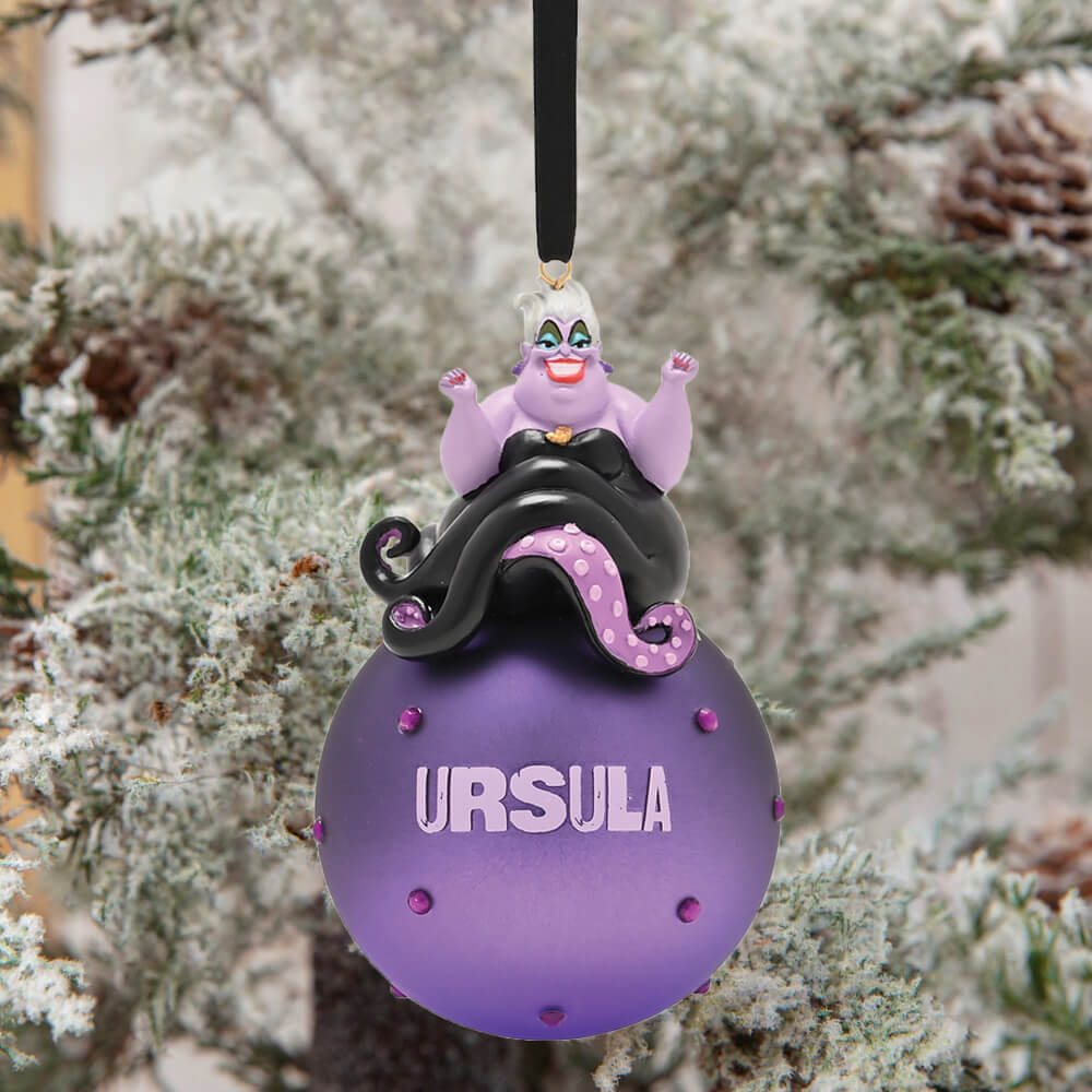URSULA ON GLASS BAUBLE