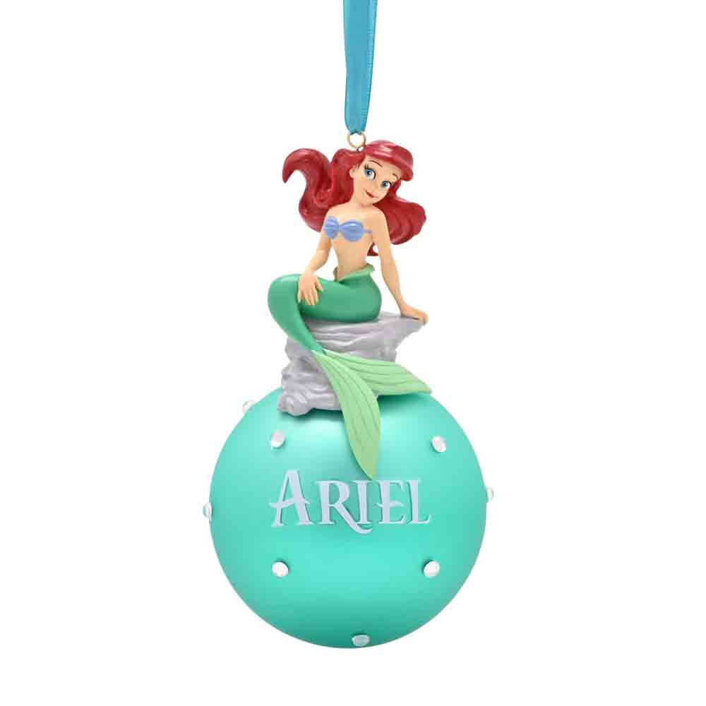 ARIEL ON GLASS BAUBLE