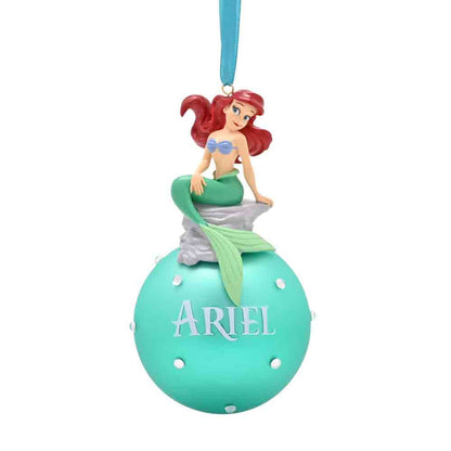 ARIEL ON GLASS BAUBLE