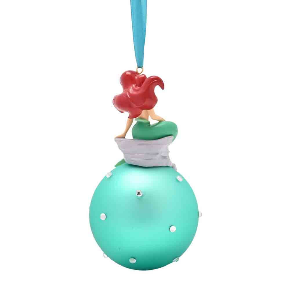 ARIEL ON GLASS BAUBLE