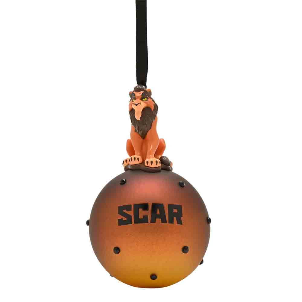 SCAR ON GLASS BAUBLE