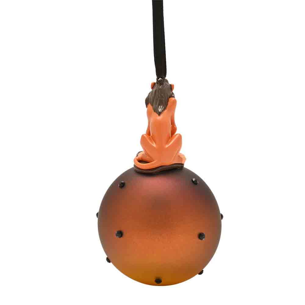 SCAR ON GLASS BAUBLE