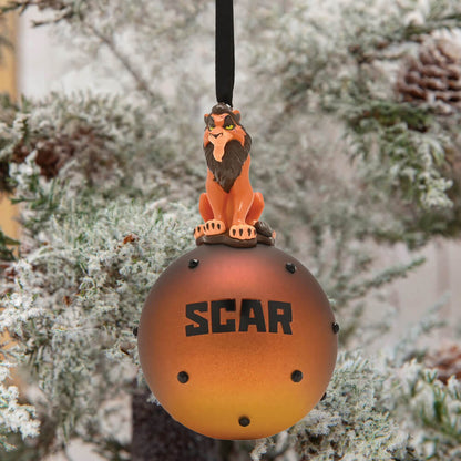 SCAR ON GLASS BAUBLE