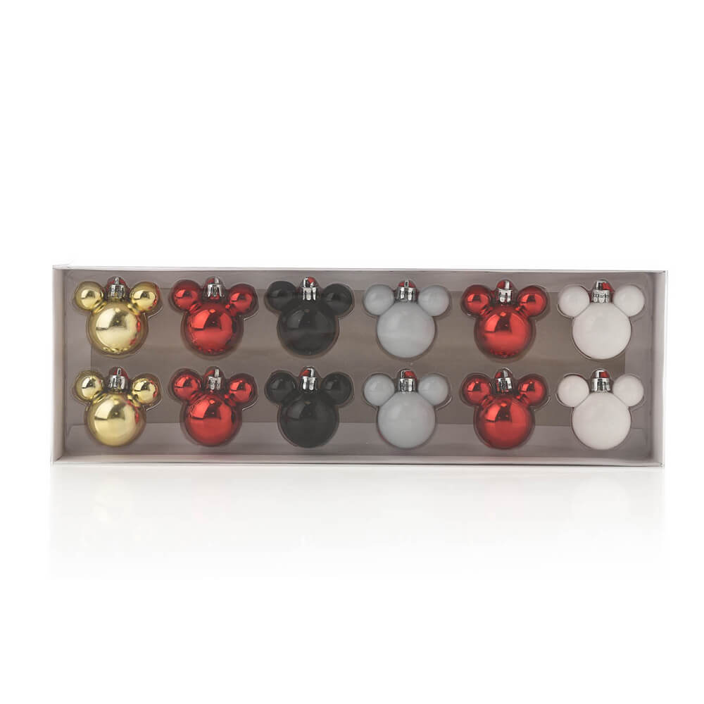 MICKEY CHRISTMAS: MINI BAUBLES (SET OF 12)