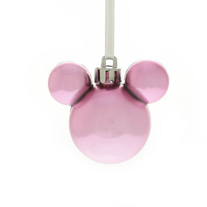 MICKEY CHRISTMAS MINI BLUSH BAUBLES (SET OF 12)