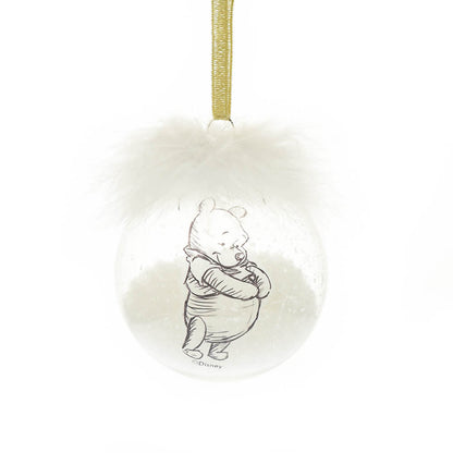 COLLECTIBLE CHRISTMAS BAUBLE SET POOH & PIGLET