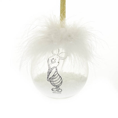 COLLECTIBLE CHRISTMAS BAUBLE SET POOH & PIGLET