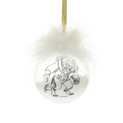 COLLECTIBLE CHRISTMAS BAUBLE SET BELLE & BEAST